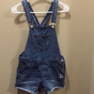 Denim Overalls